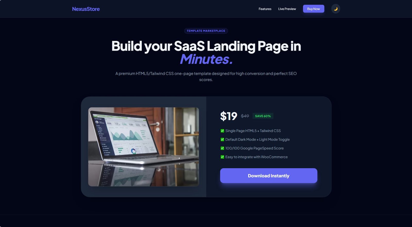 Tailwind CSS Template Bundle