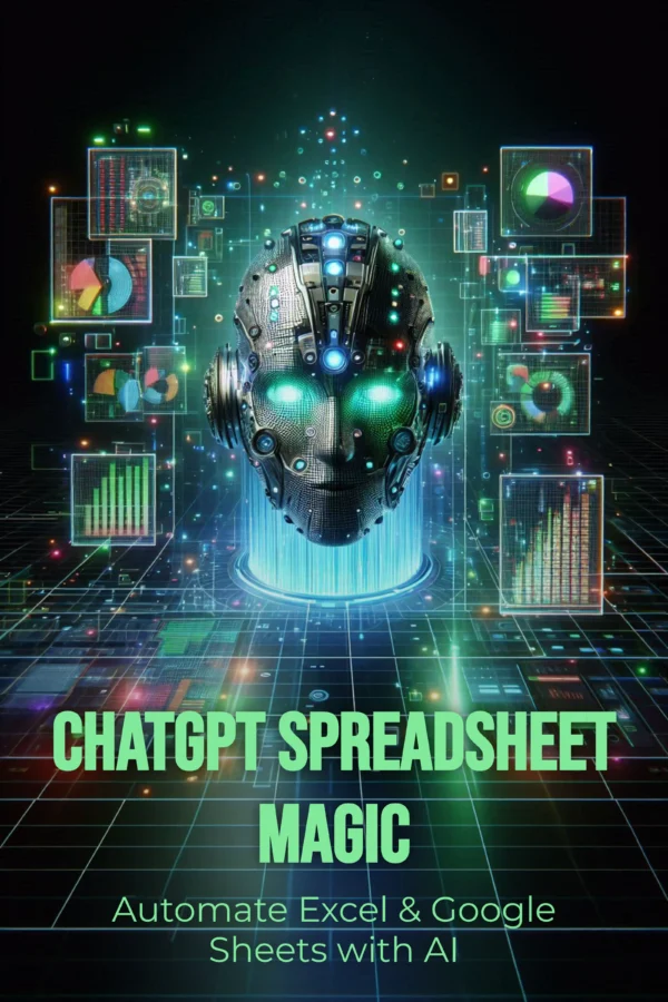 ebook cover image ChatGPT Spreadsheet Magic