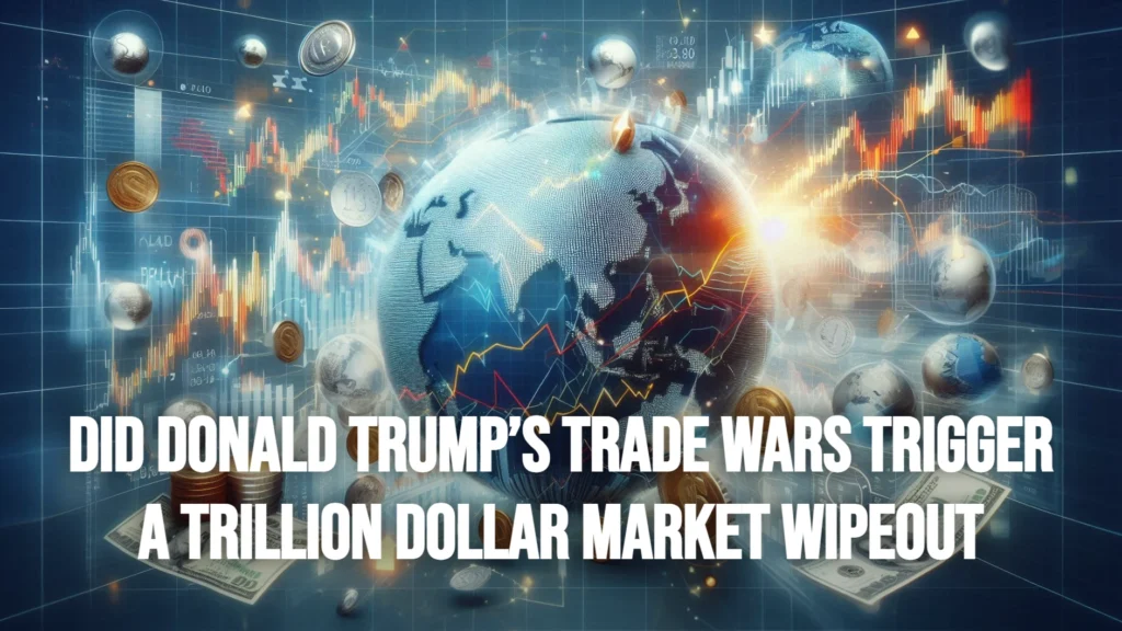 blog post cover image Did Donald Trump’s Trade Wars Trigger A Trillion Dollar Market Wipeout
