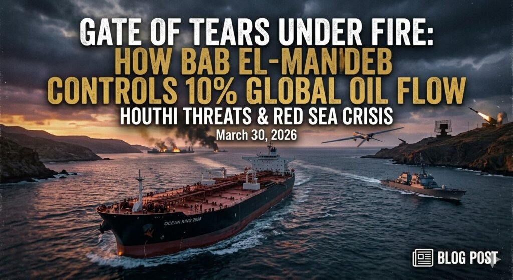 blog post image Gate of Tears Under Fire How Bab el-Mandeb Controls 10% Global Oil Flow