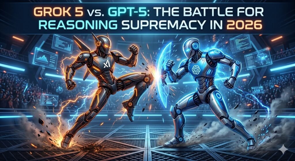 blogpost image Grok 5 vs. GPT-5 The Ultimate Battle for AI Reasoning Supremacy in 2026