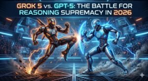 blogpost image Grok 5 vs. GPT-5 The Ultimate Battle for AI Reasoning Supremacy in 2026