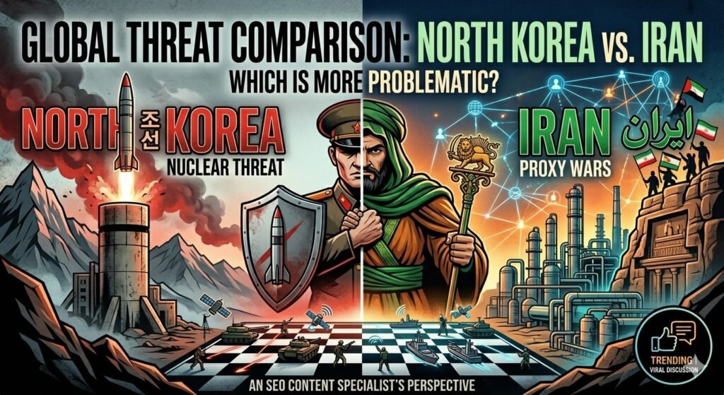 North Korea vs. Iran Which Nation Poses a Greater Threat to Global Stability