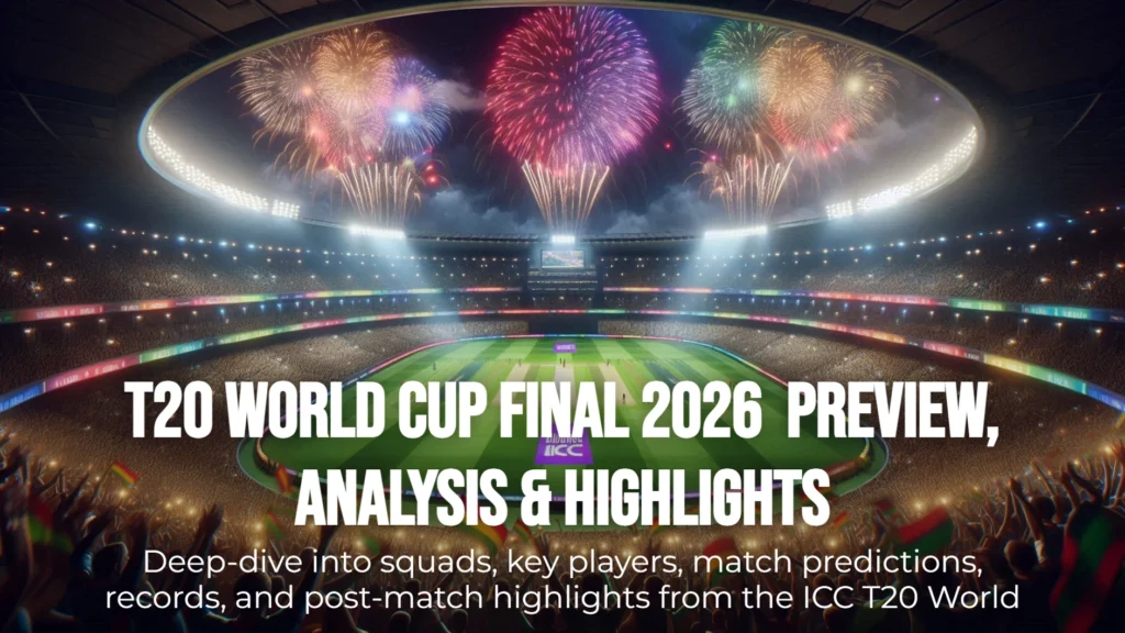 T20 World Cup Final 2026