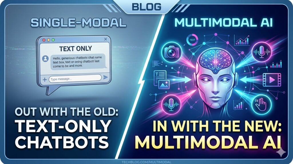 blog post image The End of Text-Only Why Multimodal AI Will Replace Single-Modal Chatbots Forever