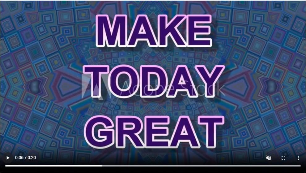 cover image make today great stock video