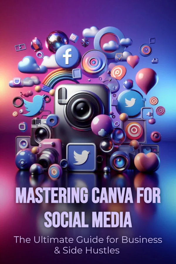 ebook cover Canva for social media