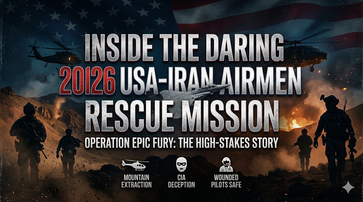 Inside the 2026 Rescue Mission: How U.S. Forces Saved Downed Airmen in Iran