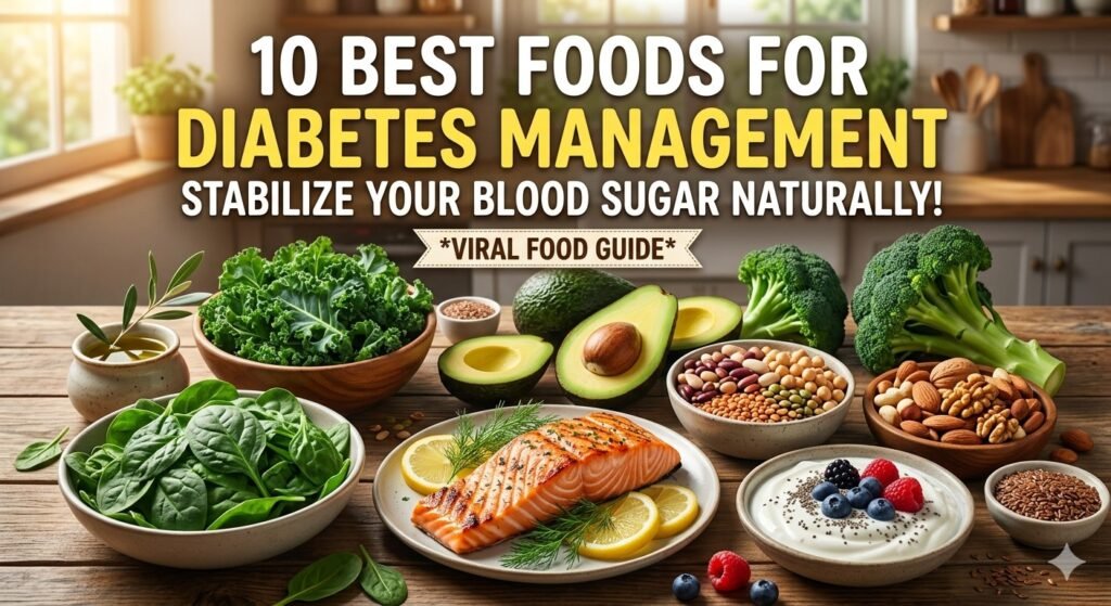blogpost image The 10 Best Foods for Diabetes Management