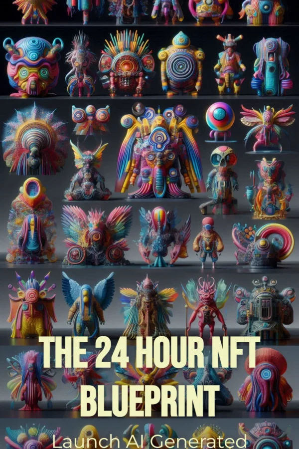 ebook cover The 24 Hour NFT Blueprint