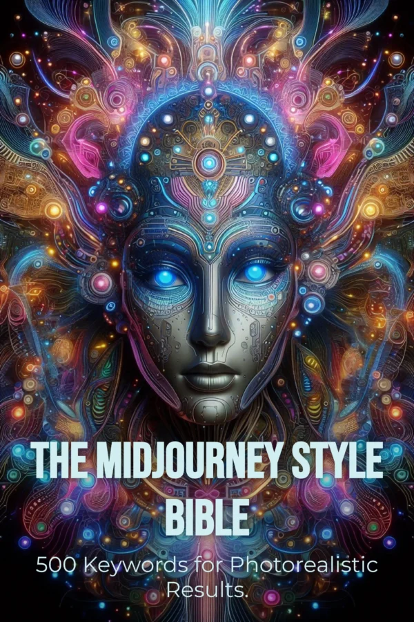 ebook cover The Midjourney Style Bible