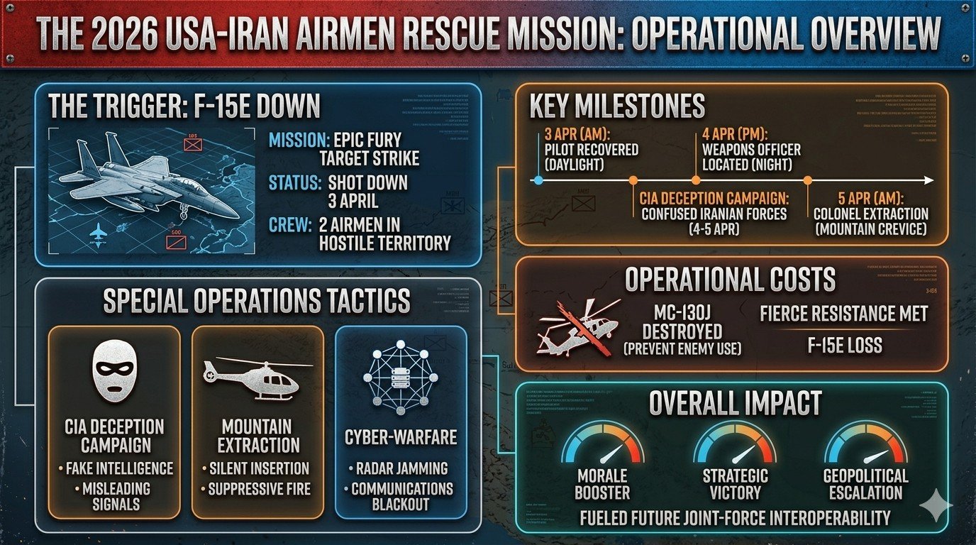 Inside the 2026 Rescue Mission: How U.S. Forces Saved Downed Airmen in Iran