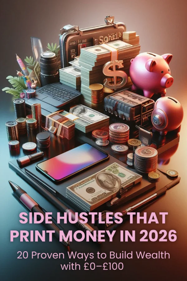 ebook cover side hustles 2026