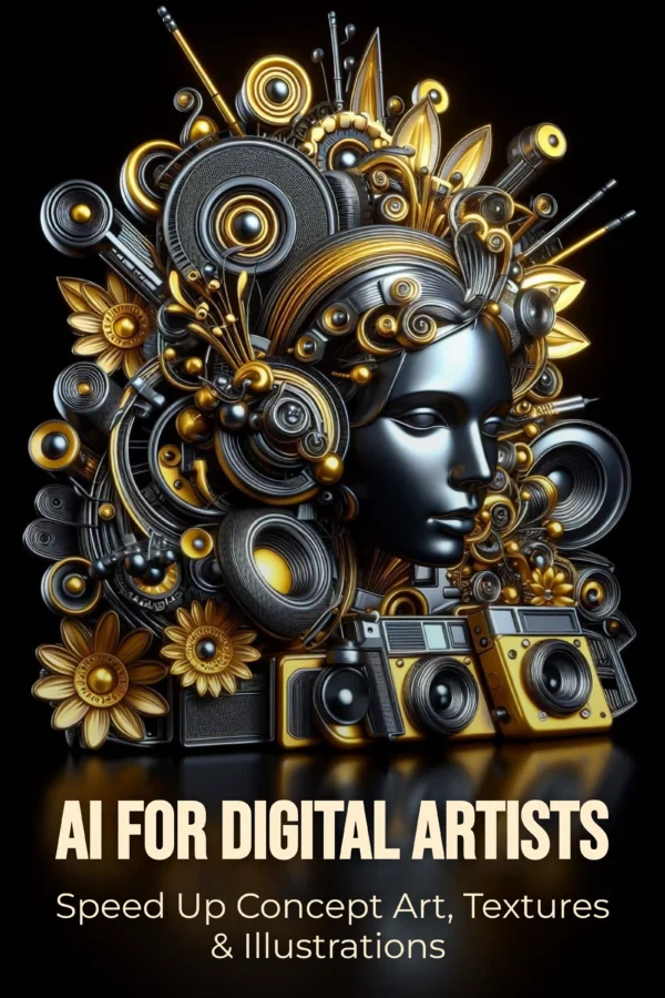 AI for digital artists ebook and audiobook cover