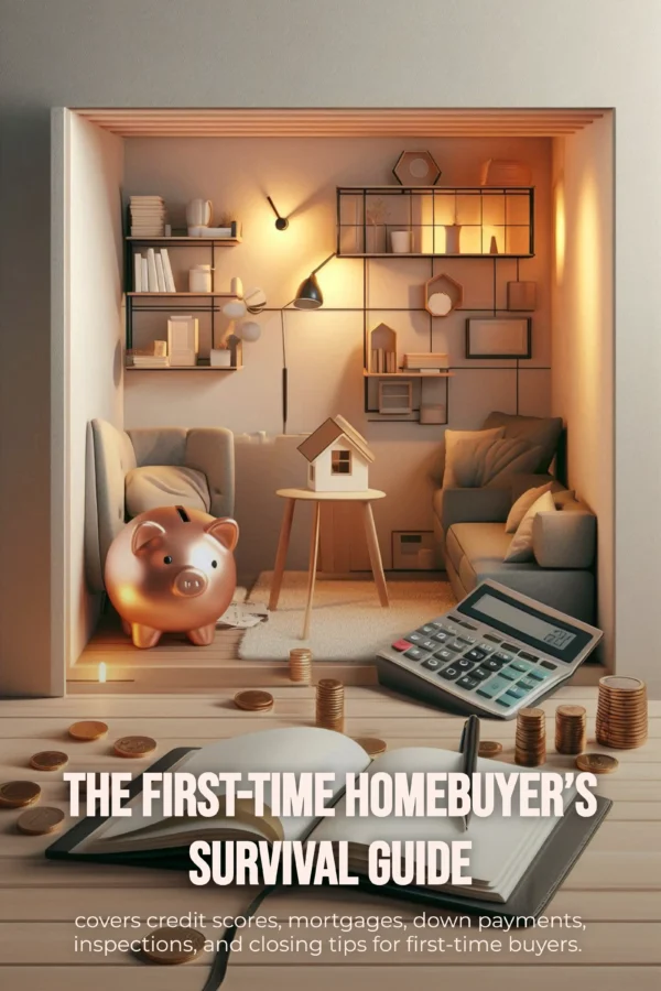 ebook cover image first time homebuyer guide