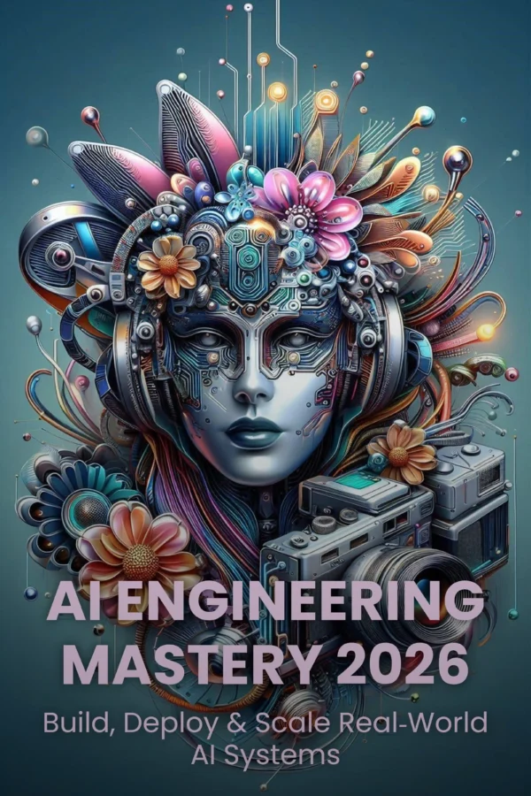 AI Engineering Mastery 2026 ebook and audiobook cover image