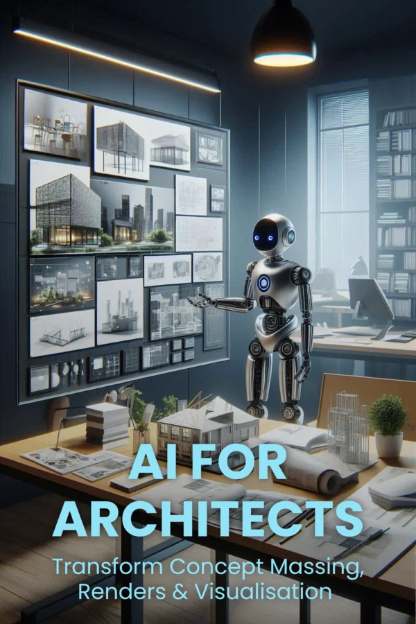 ai for architects ebook and audiobook cover image