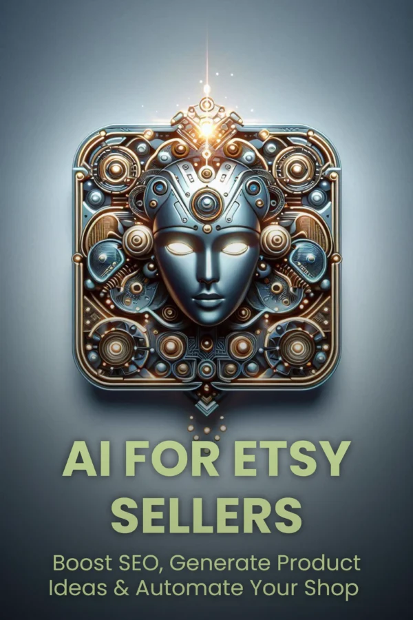 AI for Etsy Sellers ebook and audiobook cover image