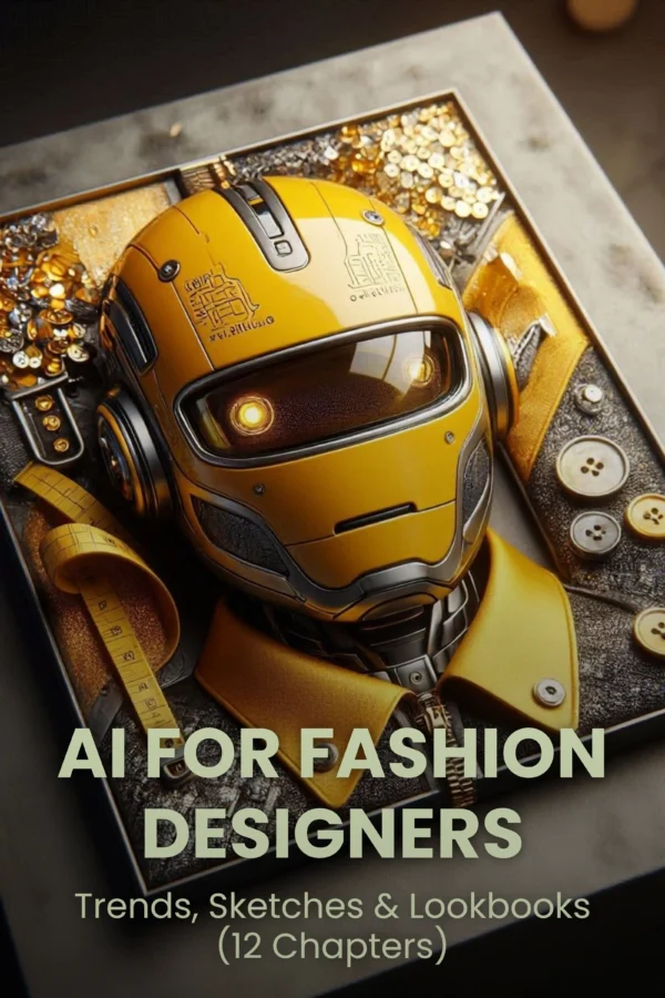 AI for Fashion Designers ebook and audiobook cover image