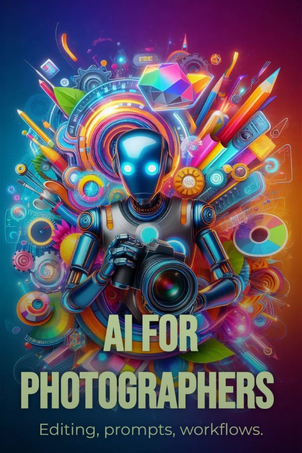 AI for Photographers ebook and audiobook cover image