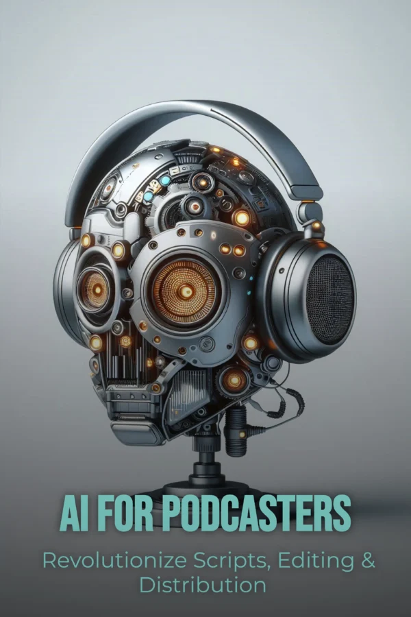 AI for Podcasters ebook and audio book cover image