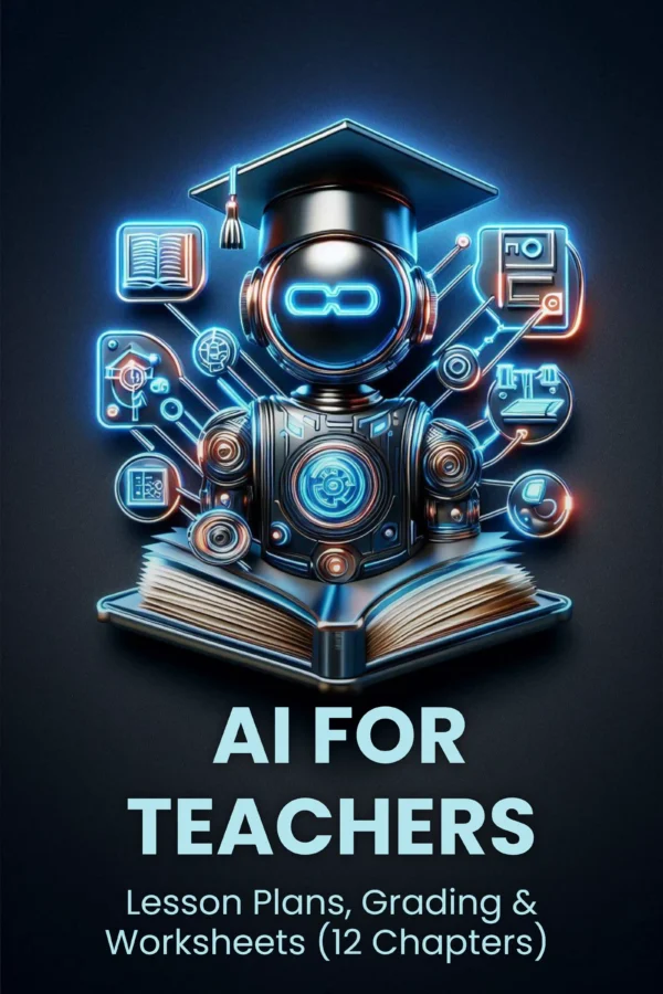 AI for Teachers ebook and audio book cover image