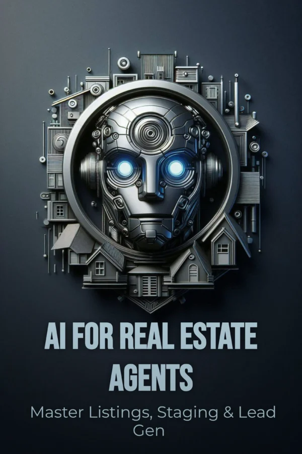 AI for real estate agents ebook and audiobook cover image