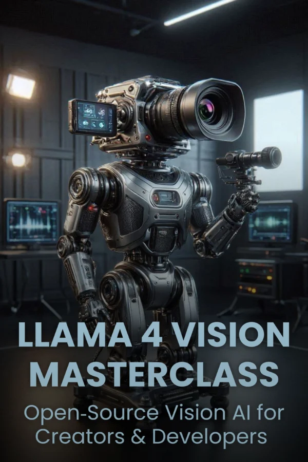 Llama 4 Vision Masterclass ebook and audiobook cover image