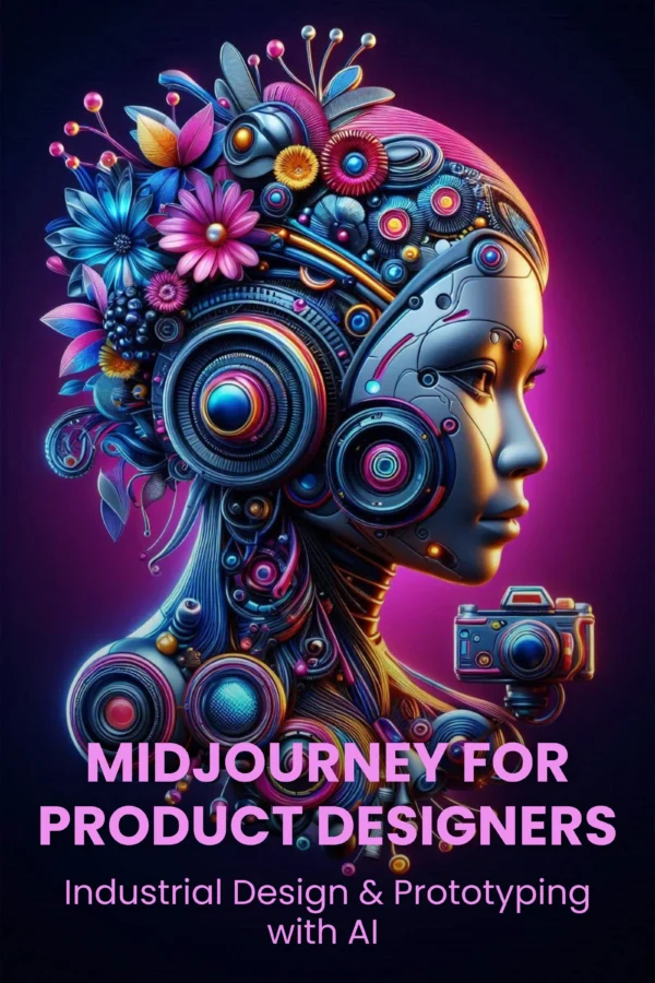 Midjourney for Product Designers ebook and audiobook cover