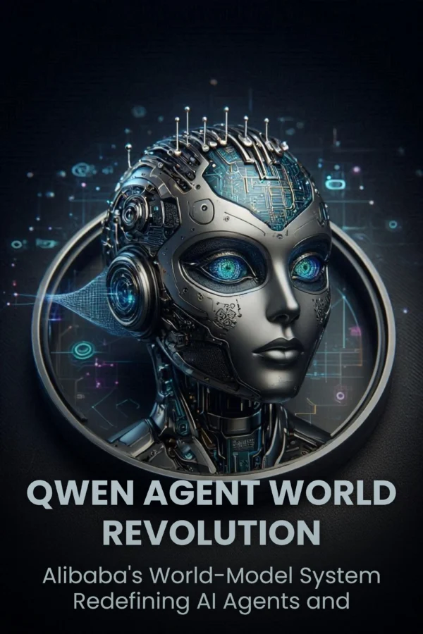 Qwen Agent World Revolution ebook and audiobook cover image
