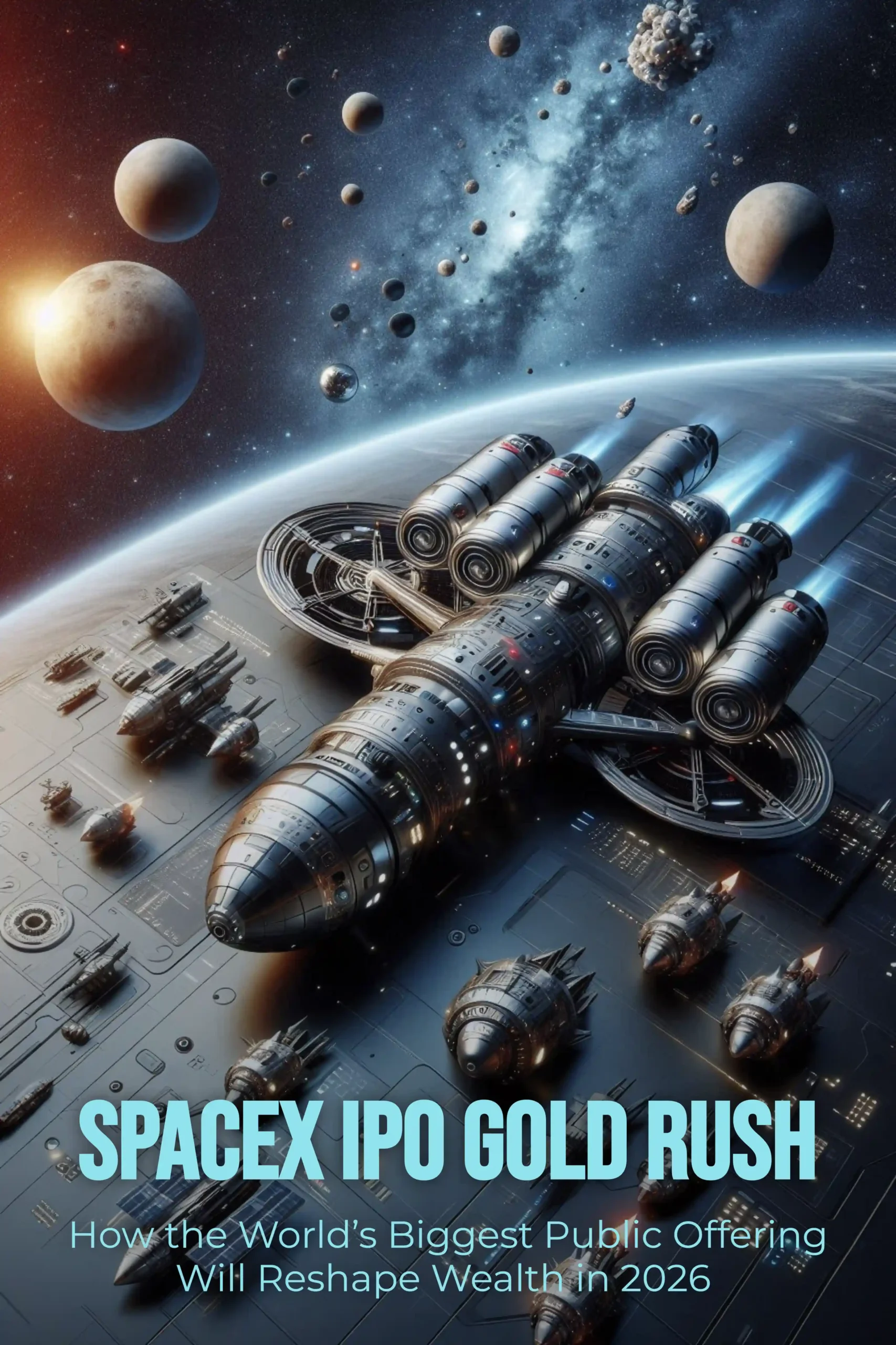 SpaceX IPO ebook and audiobook cover image