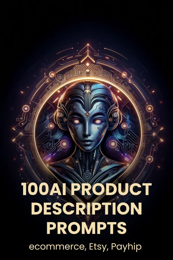 100 AI Product Description Prompts cover image