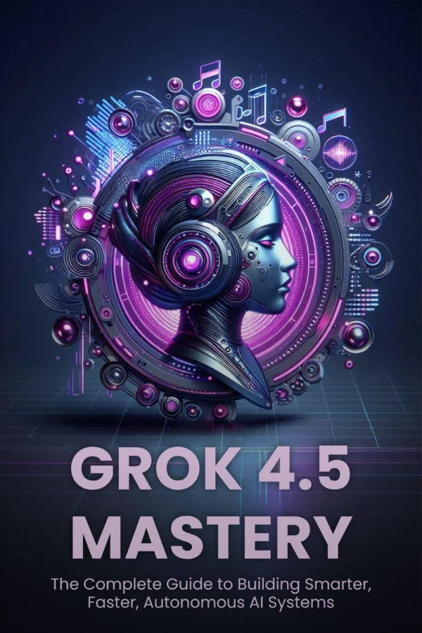 Grok 4.5 Mastery ebook and audiobook cover image