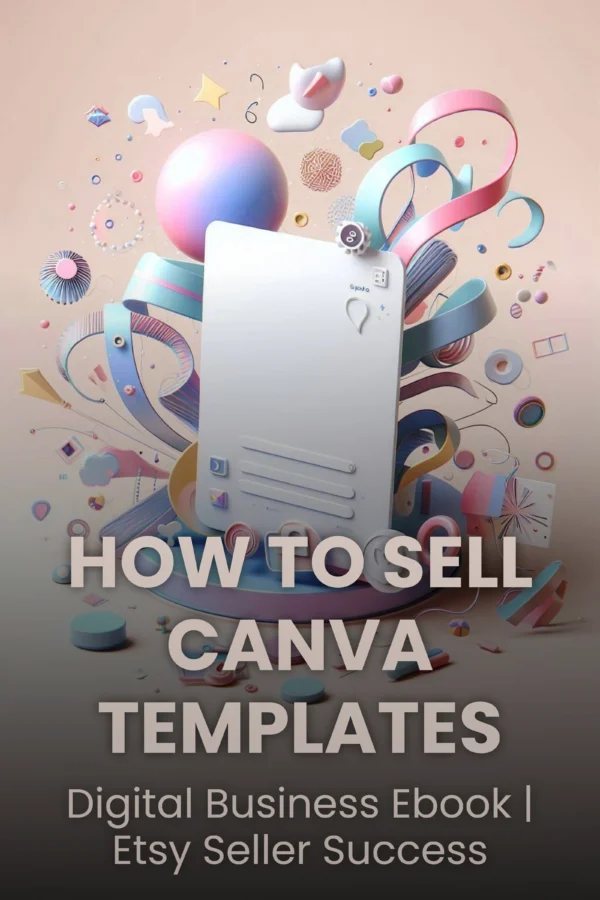 How to Sell Canva Templates Guide ebook and audiobook cover image