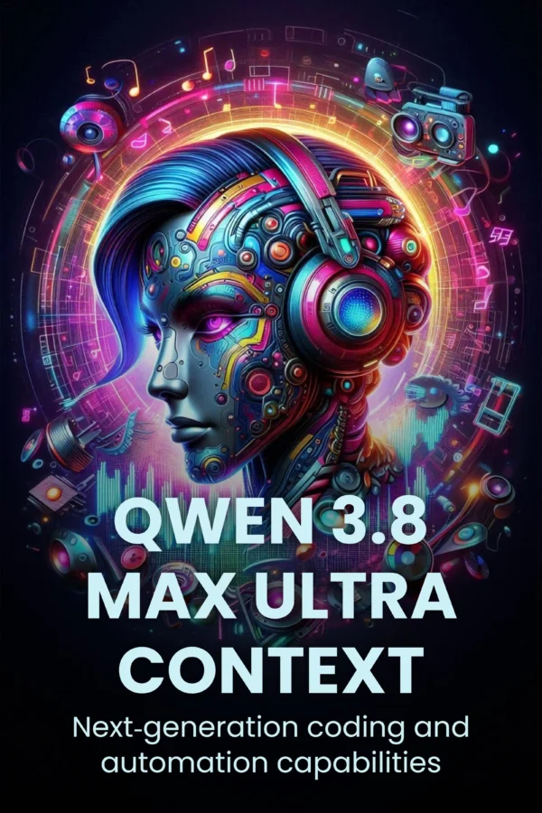 Qwen 3.8 Max ebook and audiobook cover image