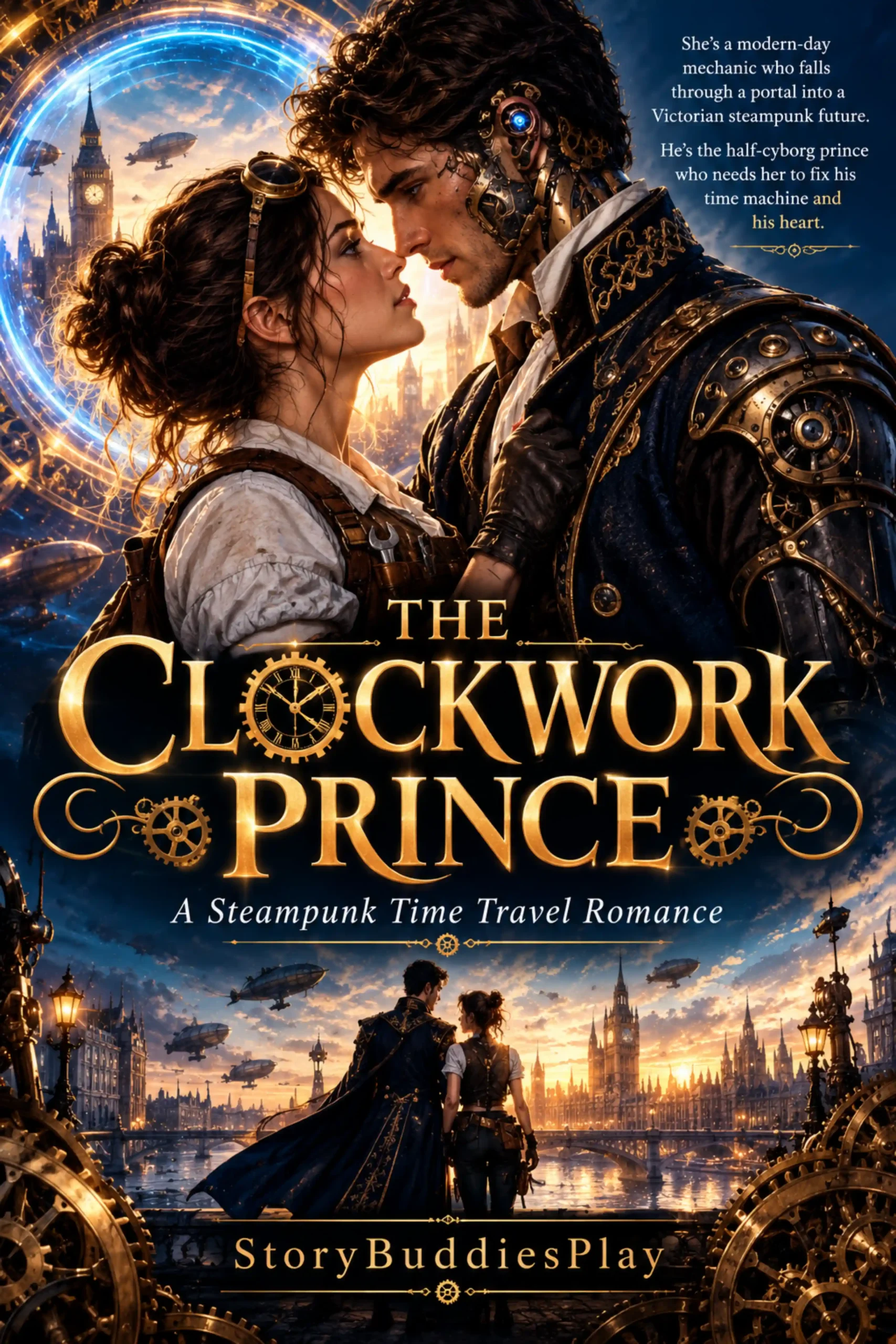 The Clockwork Prince ebook cover image