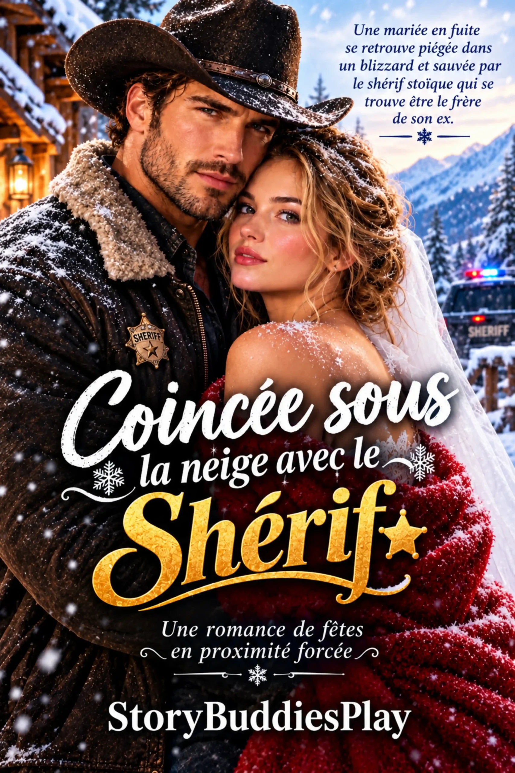 Coincée sous la neige avec le shérif ebook cover