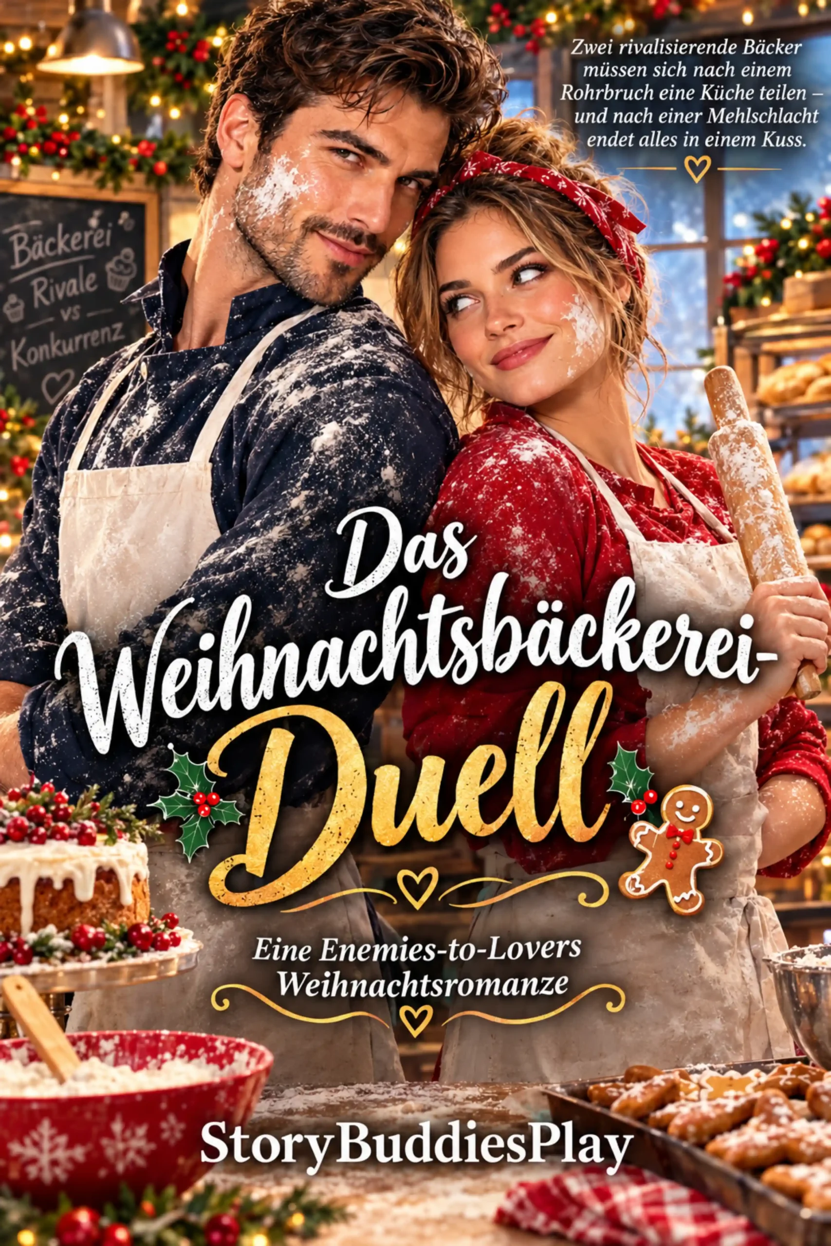 Das Weihnachtsbäckerei-Duell ebook cover