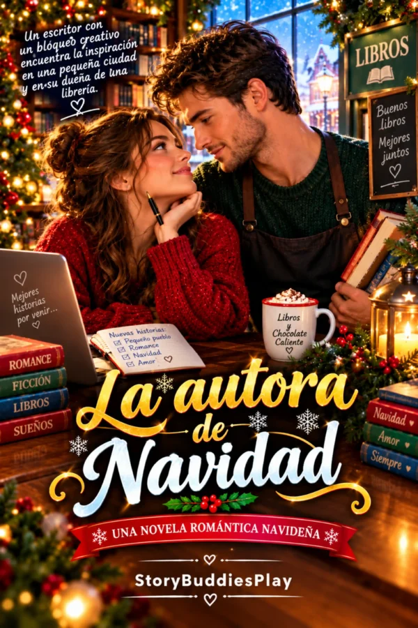 La autora de Navidad: Una novela romántica navideña