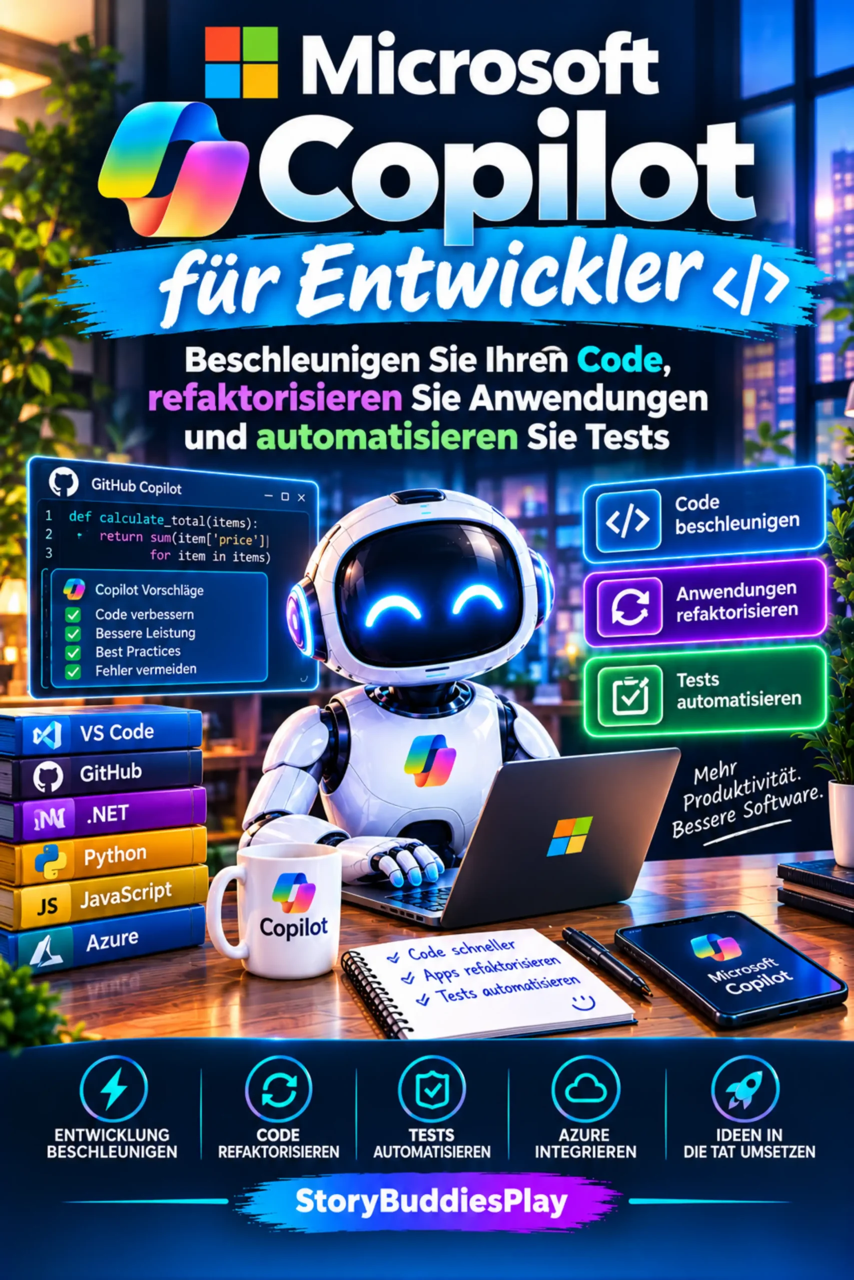 Microsoft Copilot für Entwickler ebook cover