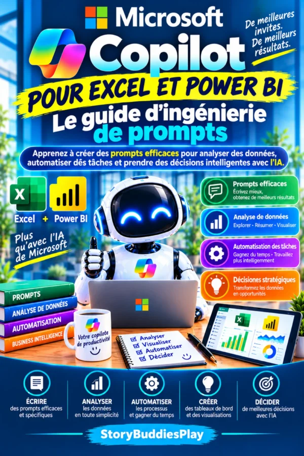 Microsoft Copilot pour Excel et Power BI ebook cover