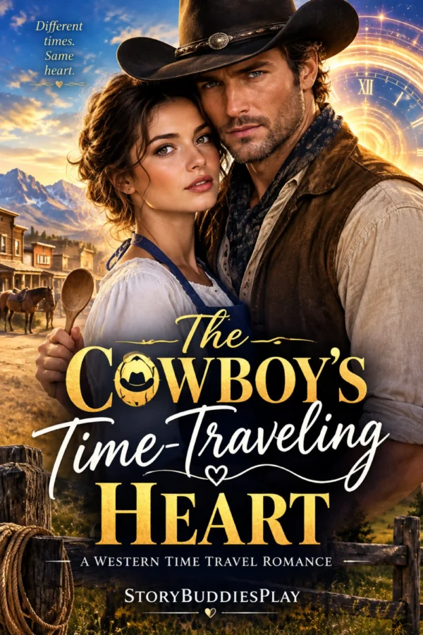 The Cowboy's Time-Traveling Heart: A Western Time Travel Romance