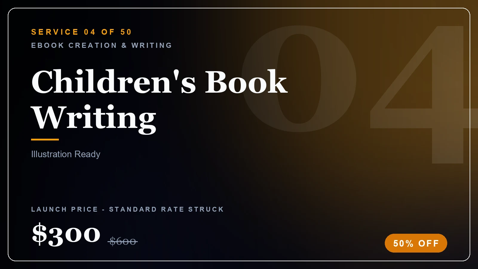 Children's Book Writing - Ebook Creation & Writing service, from $150 (50% off)