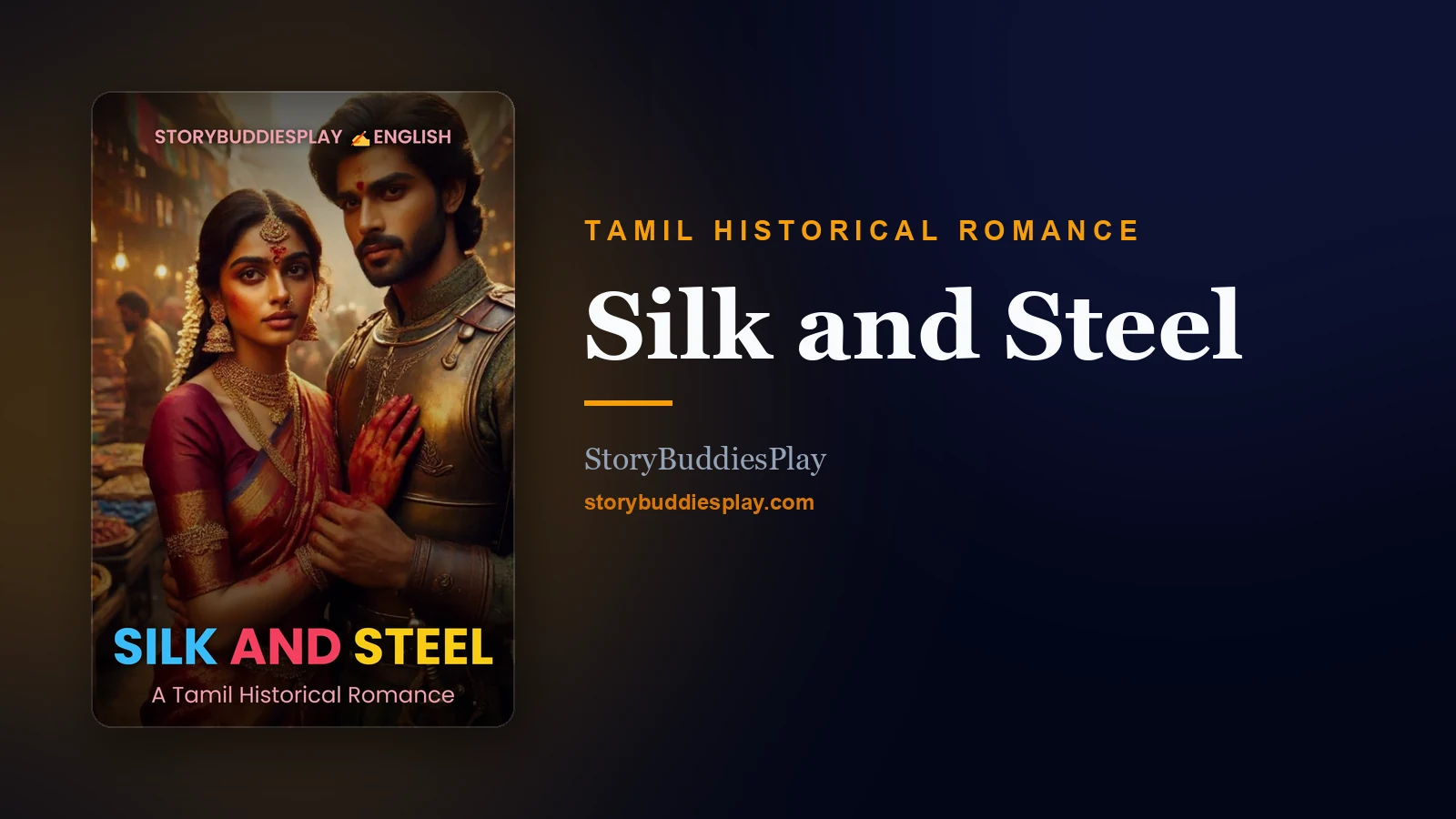 Silk and Steel — A Tamil Historical Romance cover