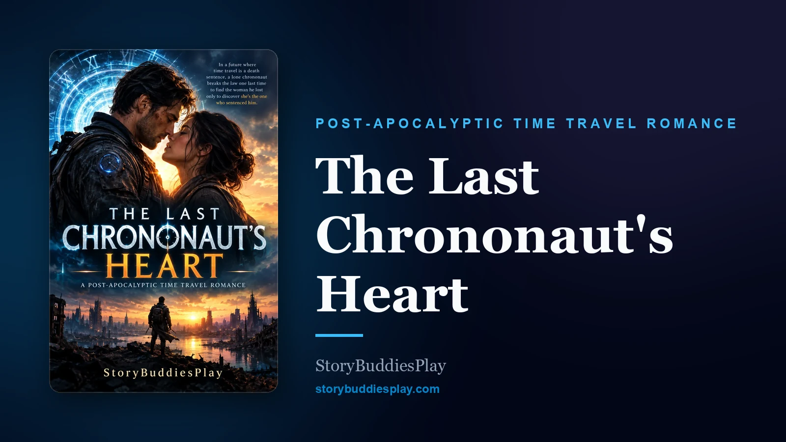 The Last Chrononaut's Heart — A Post-Apocalyptic Time Travel Romance cover