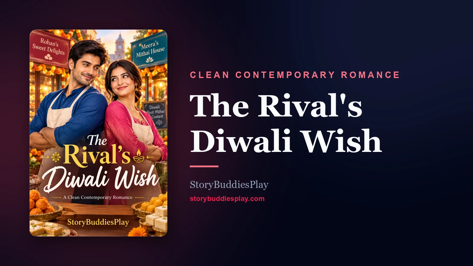 The Rival's Diwali Wish — A Clean Contemporary Romance cover