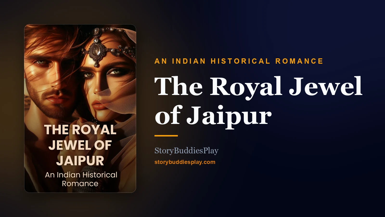 The Royal Jewel of Jaipur — An Indian Historical Romance cover