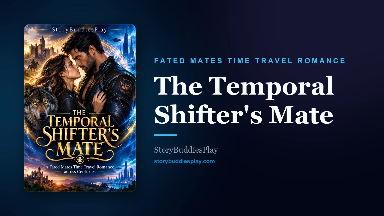 The Temporal Shifter's Mate — A Fated Mates Time Travel Romance cover