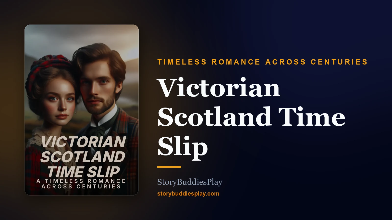 Victorian Scotland Time Slip — A Timeless Romance Across Centuries cover