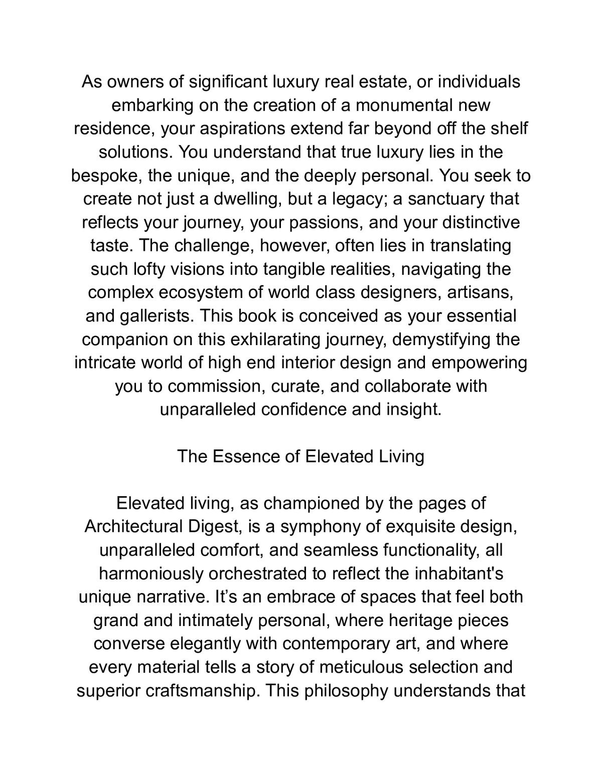 The Architectural Digest Home Ultimate Guide to Luxury Interior Design — a page from inside the book